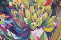 Banana Tree – 48 x 60 – Canvas, Oil