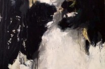 BlacknGold Series #3 – 30 x 48 – Canvas, Acrylic, Oil