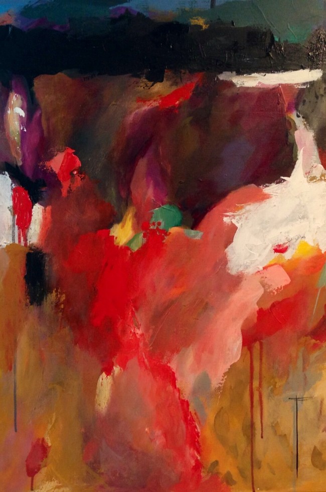 Depth of Color #1 – 30 x 40 – Canvas, Acrylic, Oil