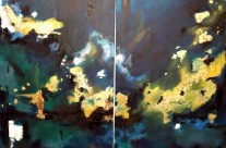 Emerald Series 1 – 48 x 60 – Canvas, Acrylic, Oil